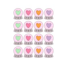 Crystal Ball stickers 