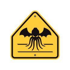 Cthulu Crossing Road Sign