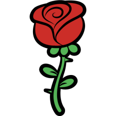 simple rose
