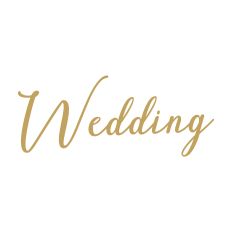 Cursive Wedding