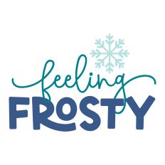 Feeling Frosty Snowflake