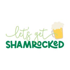 Let's Get Shamrocked Beer Mug