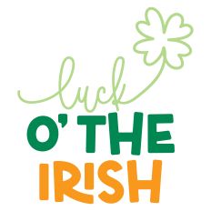 Luck O' The Irish with Shamrock Balloon