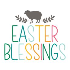 Easter Blessings with Sheep