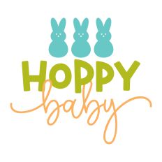 Hoppy Baby with Bunnies