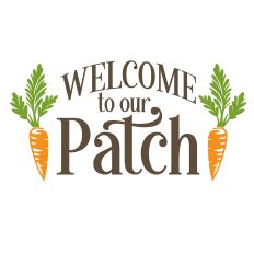 Welcome To The Patch with carrots