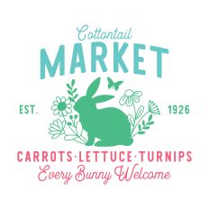 Cottontail Market Carrots Lettuce Turnips