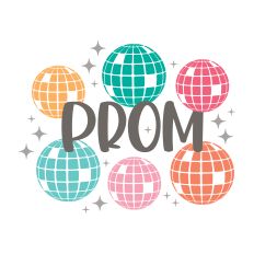 Prom with disco balls
