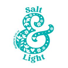 Salt and Light with decorative ampersand