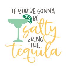 If You're gonna be Salty, bring the Tequila
