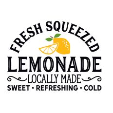 Fresh Squeezed Lemonade Locally Made