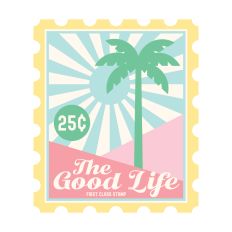 The Good Life with first class stamp