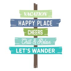 Vacation Sign
