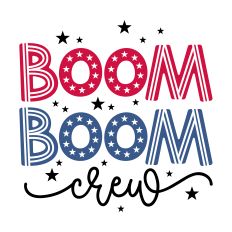 Boom Boom Crew with stars