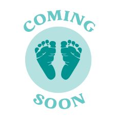 Coming Soon with baby feet