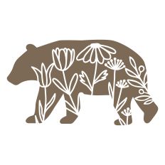 Bear with Floral 