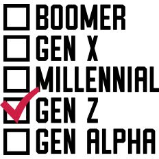 Gen Z Checklist