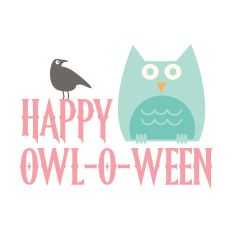 Happy Owl-O-Ween with owl