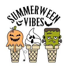 Summerween Vibes with ice cream cones