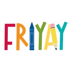 FRIYAY with bright colors