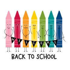 Back To School with crayons