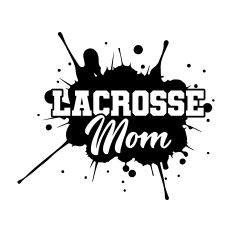 Lacrosse Mom with splatter