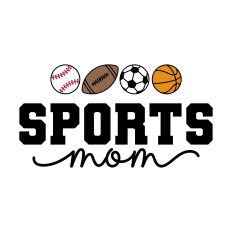 Sports Mom with balls