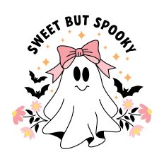 Sweet But Spooky with girl ghost