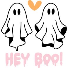 Hey Boo Ghosts