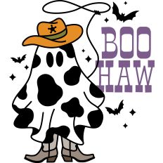 Boo Haw Western Ghost