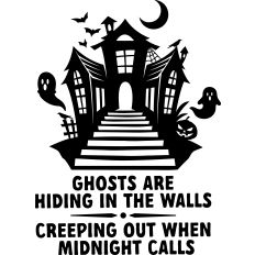 Haunted House Ghosts are Hiding in the Walls