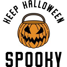 Keep Halloween Spooky Pumpkin Basket