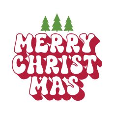 Merry Christmas with Trees
