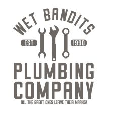 Wet Bandits Plumbing Company Adult Funny