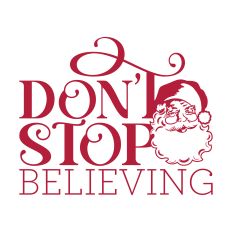 Don't Stop Believing Santa