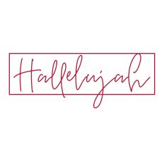 Hallelujah