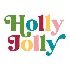 Holly Jolly Multi Colored 