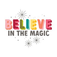 Believe in the Magic Christmas Color Design