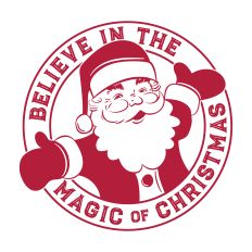 Santa Believe in The Magic of Christmas