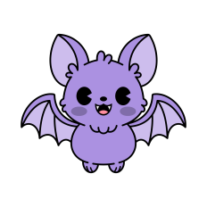 Cute Bat SVG | Halloween SVG | Halloween Clipart