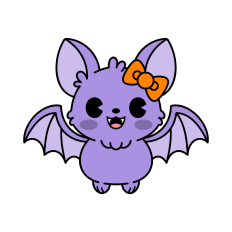 Cute Bat SVG | Halloween SVG | Halloween Clipart