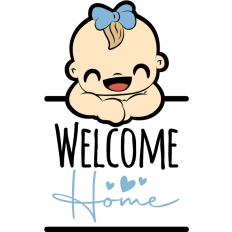 cute baby welcome home