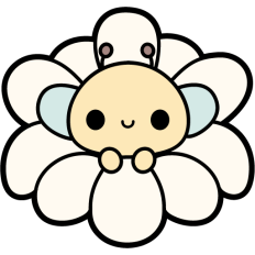 cute bee in a flower