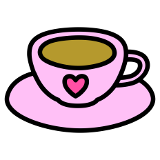 Heart Tea Cup