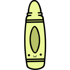 cute crayon