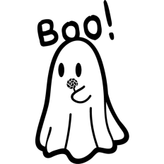 cute ghost boo!