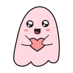 Kawaii Cute Ghost