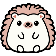 cute little hedgehog