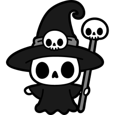 cute necromancer