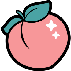cute peach